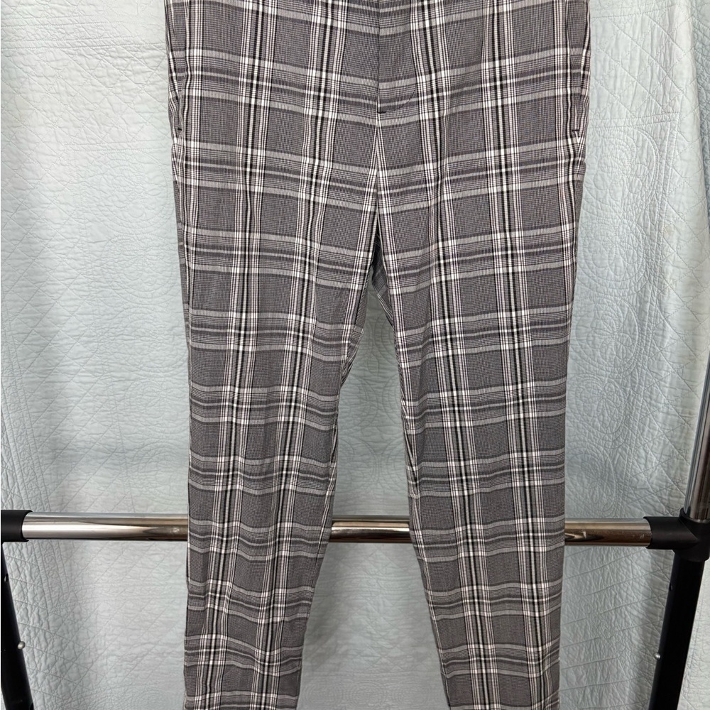 Women’s Gray Plaid Pants